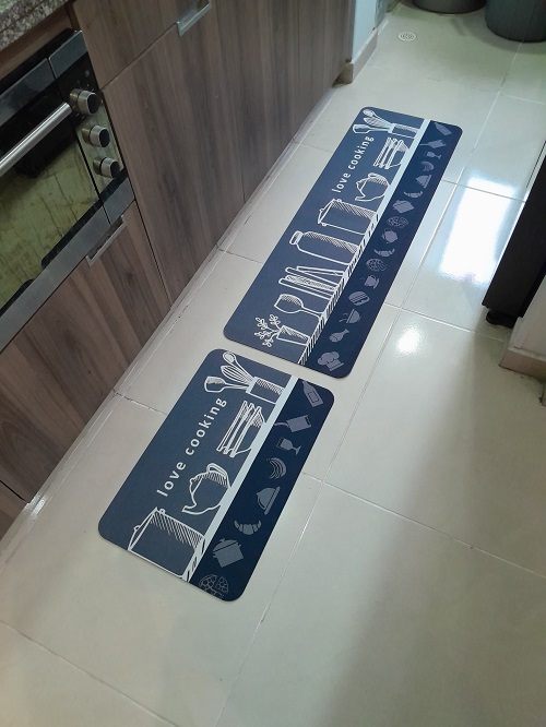 Miniatura 3 de TAPETE DE COCINA ADSORBENTE GRIS