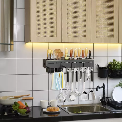 Miniatura 8 de Organizador Utensilios Cocina Pared 60cm