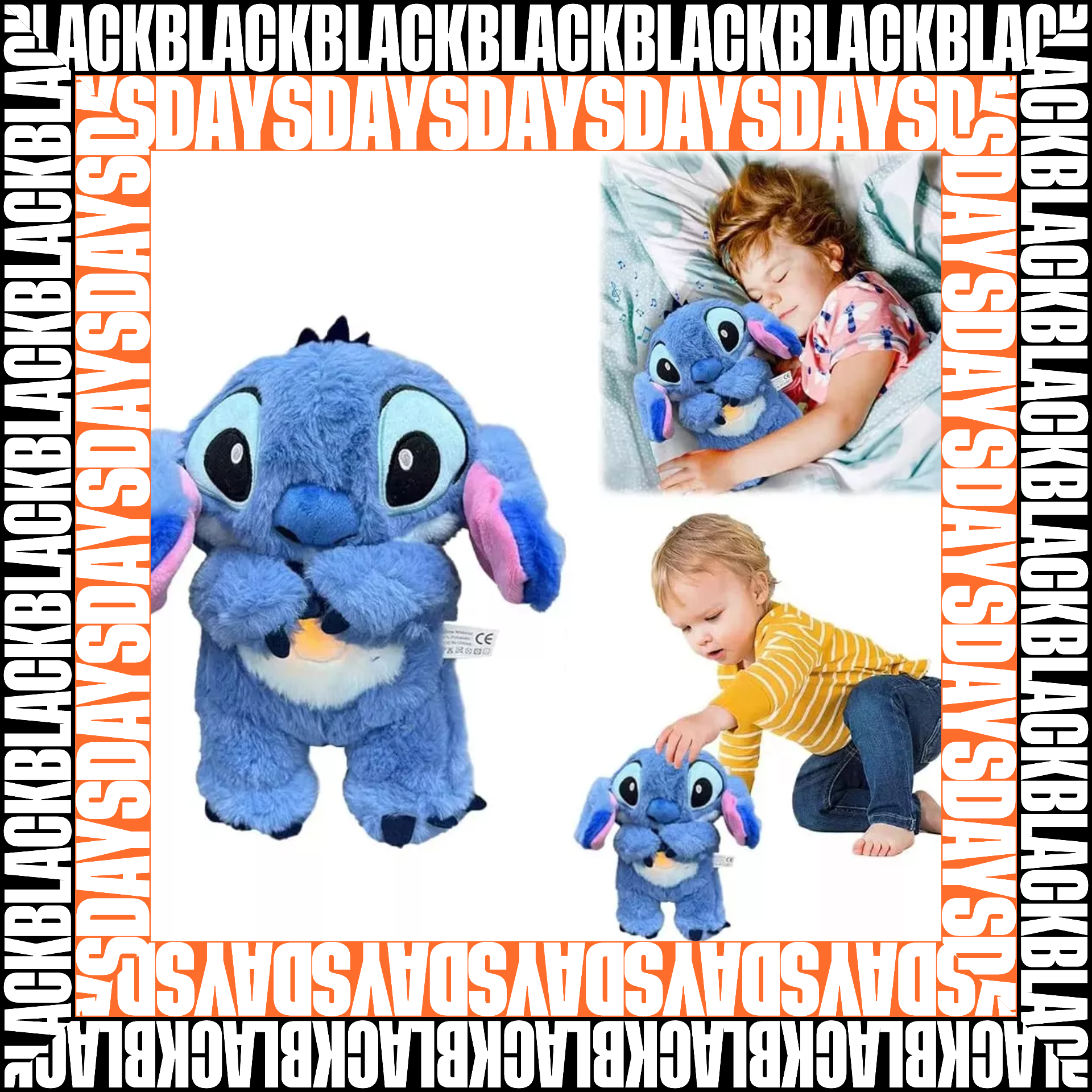 Stich Respira Y Mueve Orejas black days