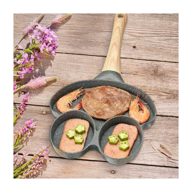 Miniatura 2 de Sartén 3 Puestos Antiadherente