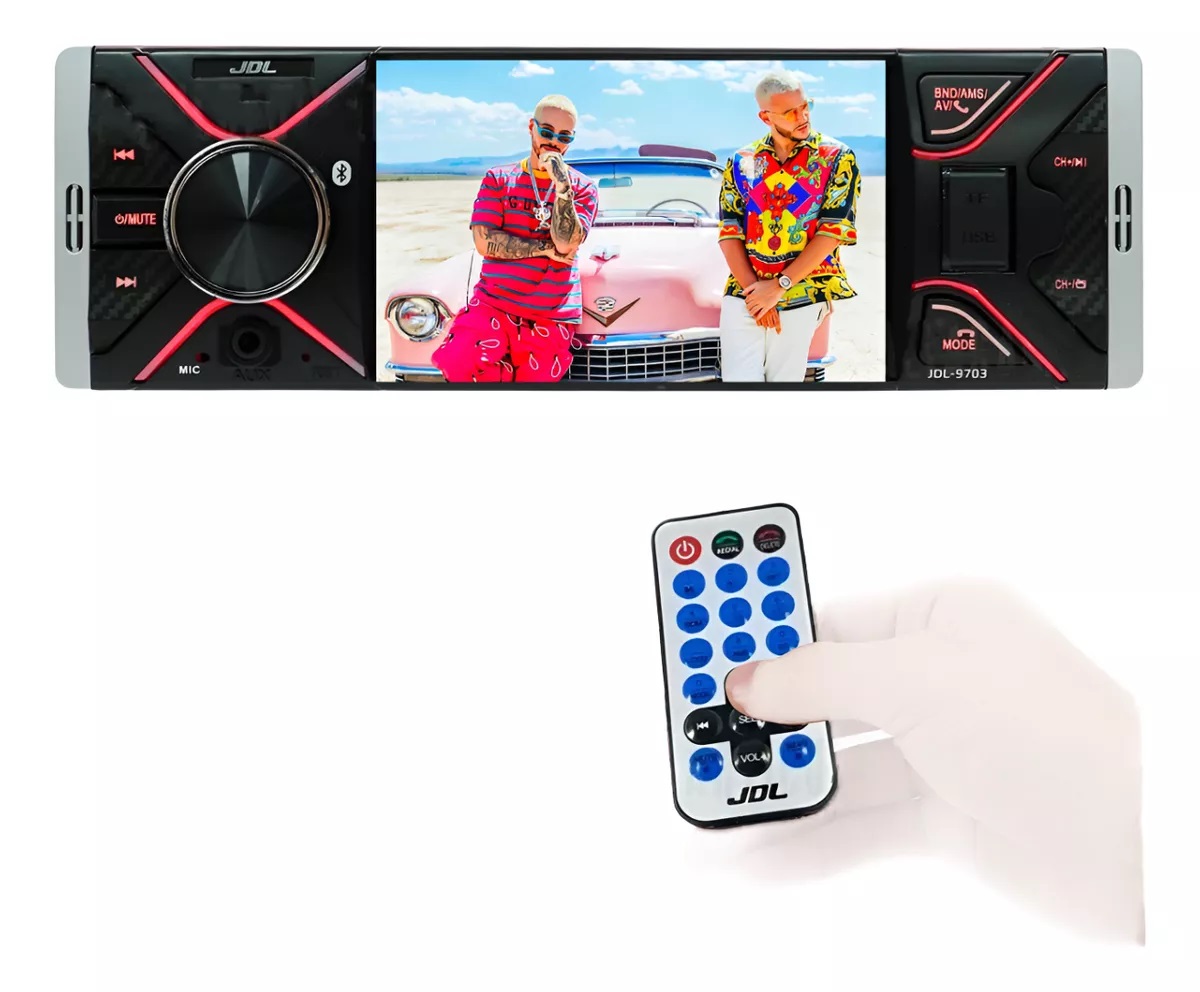 Miniatura 3 de Radio Para Carro Jdl Pantalla4 Bluetooth