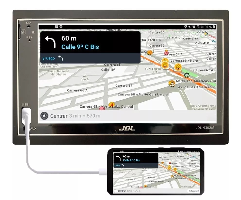 Miniatura 6 de Radio Para Carro Mirror Link Tactil 7"