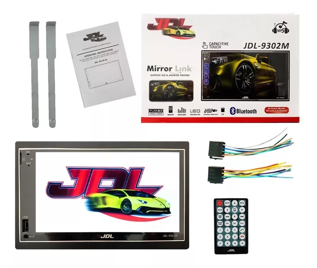 Radio Para Carro Mirror Link Tactil 7"