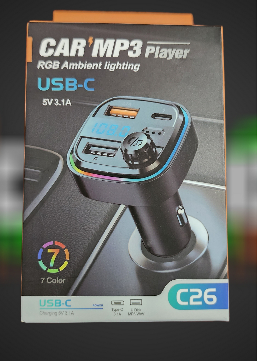 Transmisor Bluetooth Carro c26