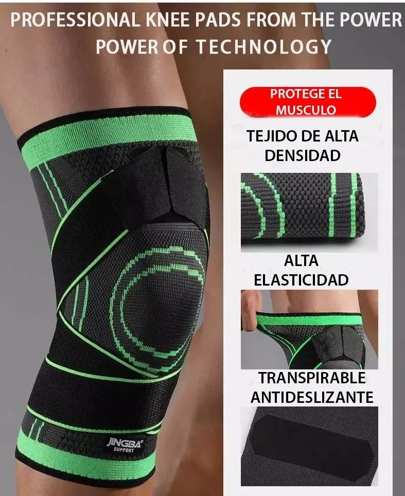 Rodillera Deportiva Con Mangas De Soport