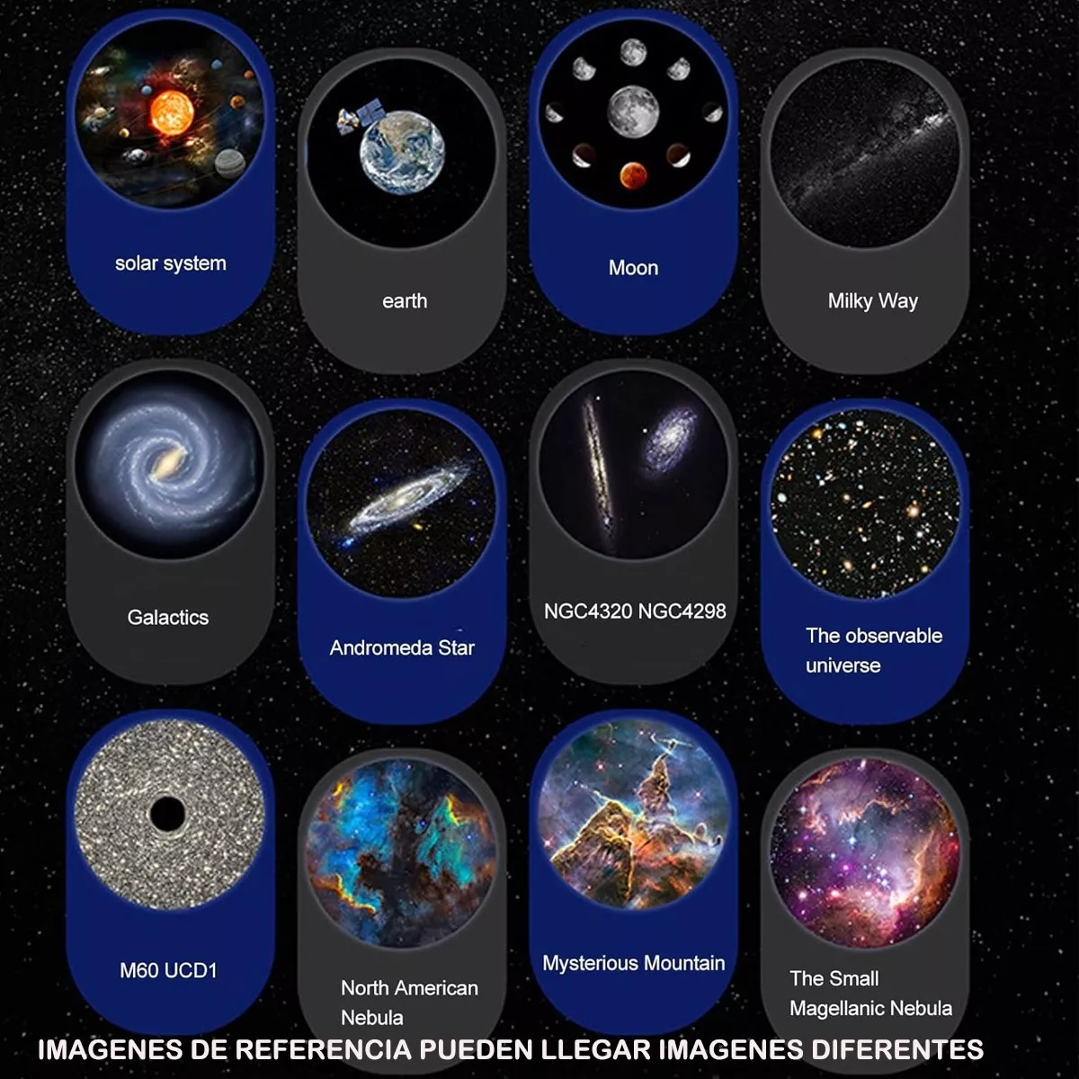Miniatura 3 de Proyector Galaxia Lentes Intercambiables