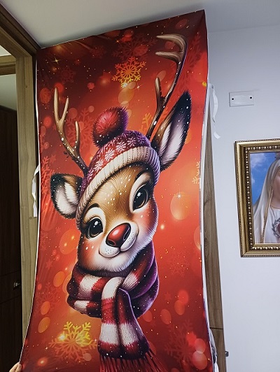 Miniatura 9 de FORRO PARA PUERTA DISEÑO NAVIDAD