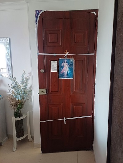 Miniatura 3 de FORRO PARA PUERTA DISEÑO NAVIDAD