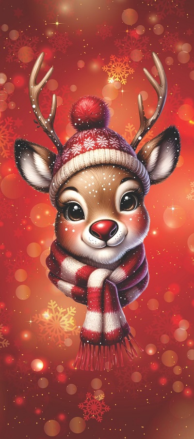 Miniatura 4 de FORRO PARA PUERTA DISEÑO NAVIDAD