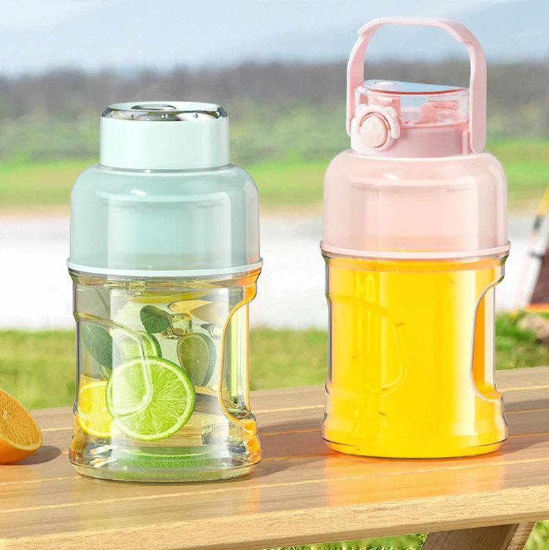 Barril de jugo doble tapa cocina