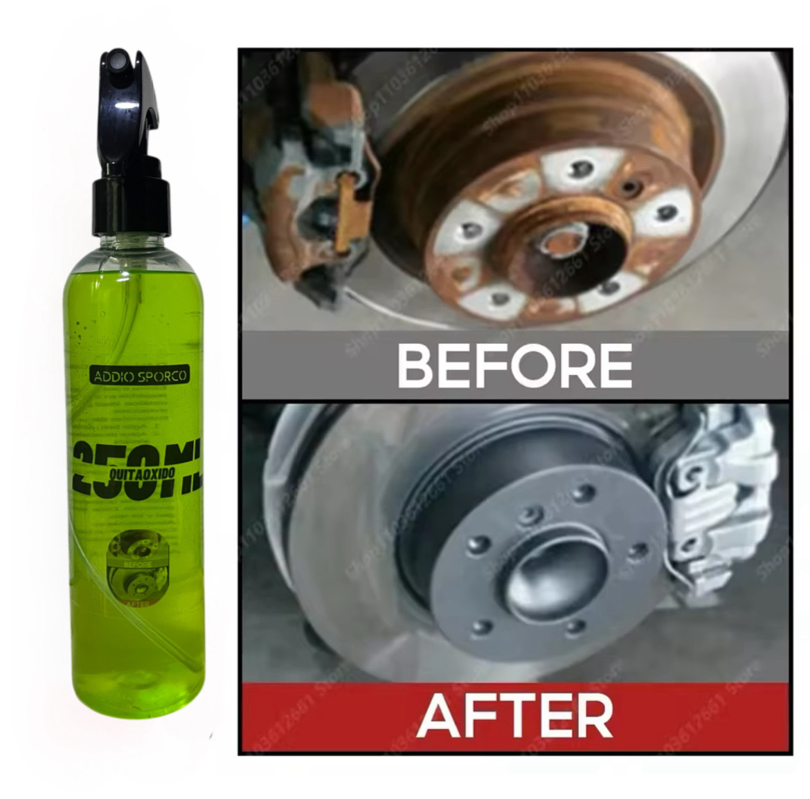 Miniatura 3 de Quitaóxido Addio 250 2X1 V