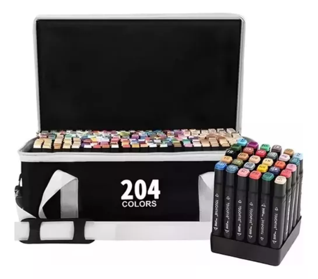 Miniatura 6 de SET DE MARCADORES X204 PIEZAS