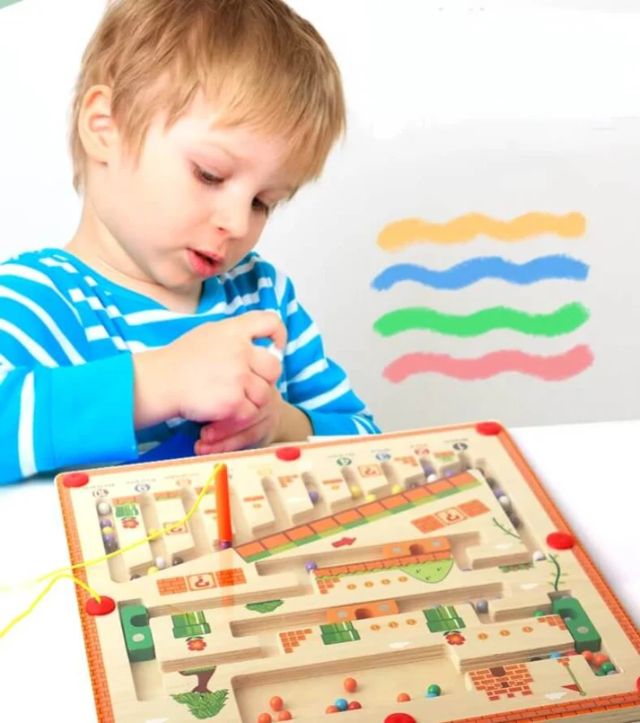 Miniatura 2 de Laberinto Magnetico Sensorial y Motriz