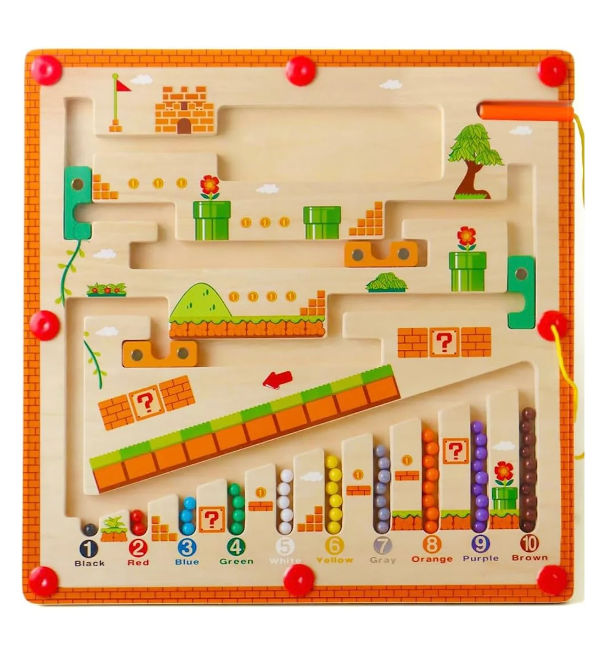 Laberinto Magnetico Sensorial y Motriz