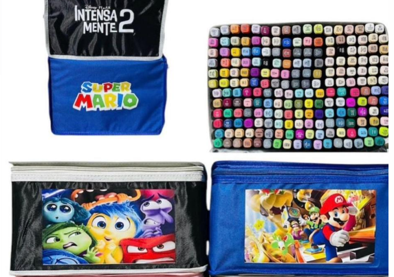 Kit de Marcadores 168 PCS