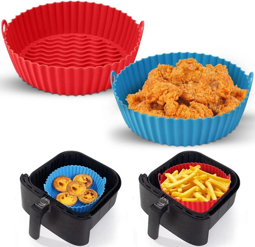 Miniatura 2 de 3 CANASTILLAS AIR FRYER HORNO MULTICOLOR