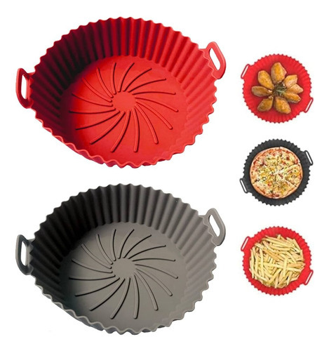 Miniatura 4 de 3 CANASTILLAS AIR FRYER HORNO MULTICOLOR