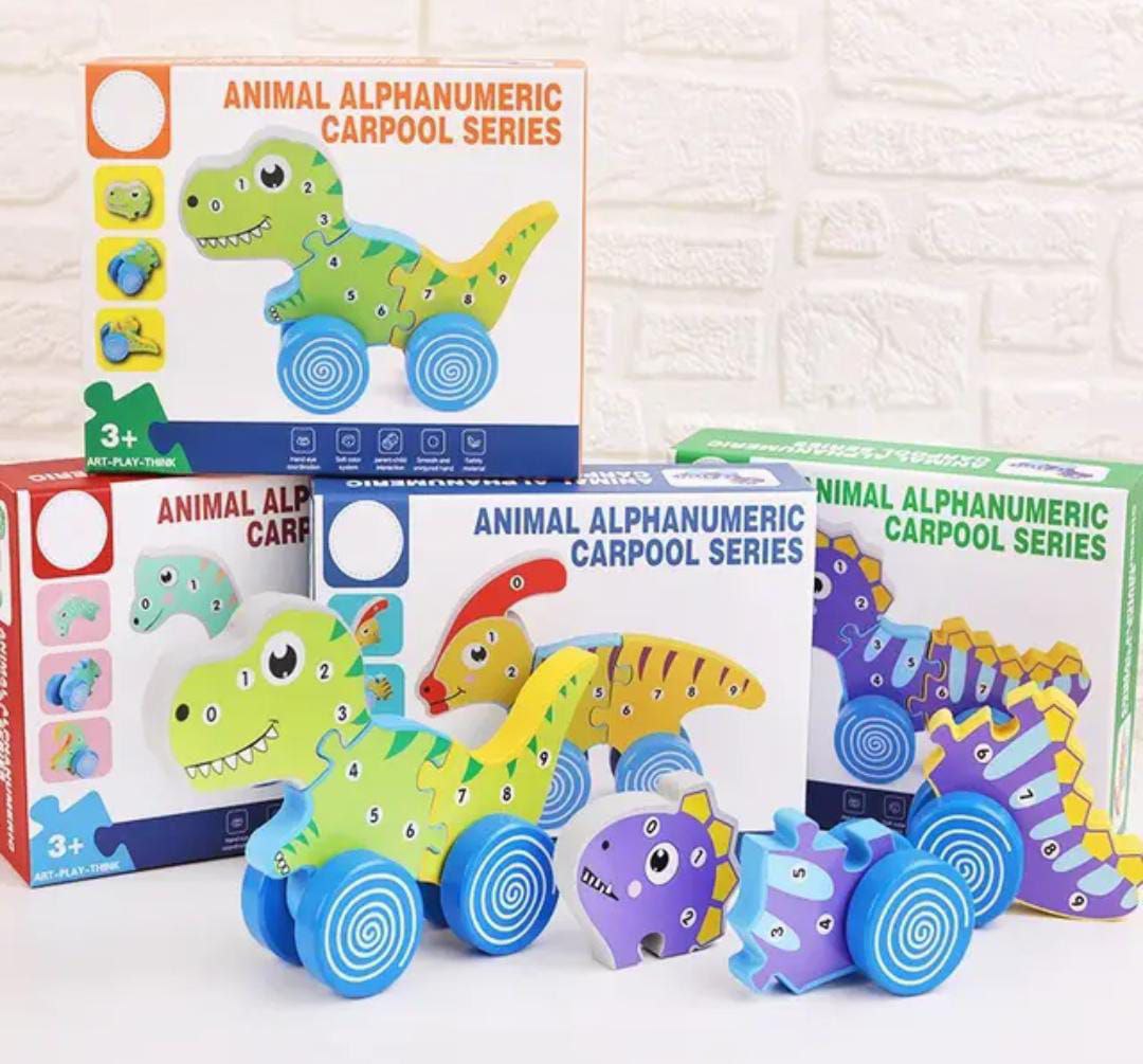 ROMPECABEZAS 3D DE DINOSAURIOS