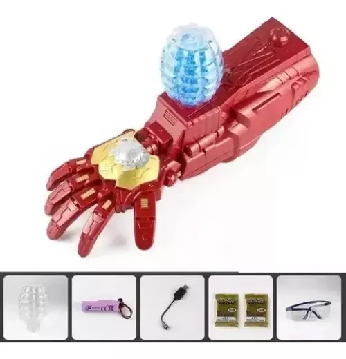 Miniatura 3 de Guante De Iron Man Lanzador Hidrogel