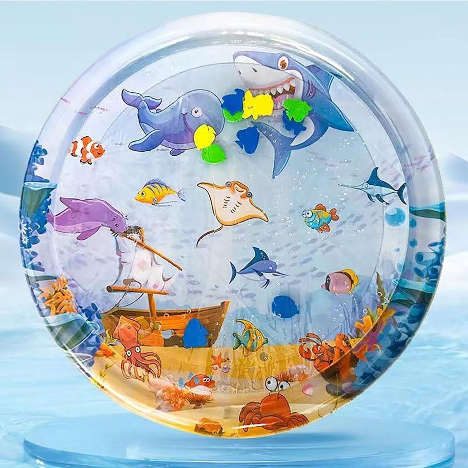 🛏️ Colchoneta Inflable 100 x 100 para Bebés - Comodidad y Diversión - Principal