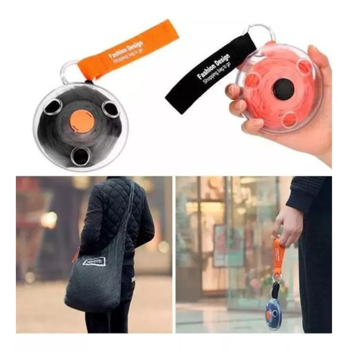 Miniatura 3 de Bolsa De Compras Plegable Enrollable