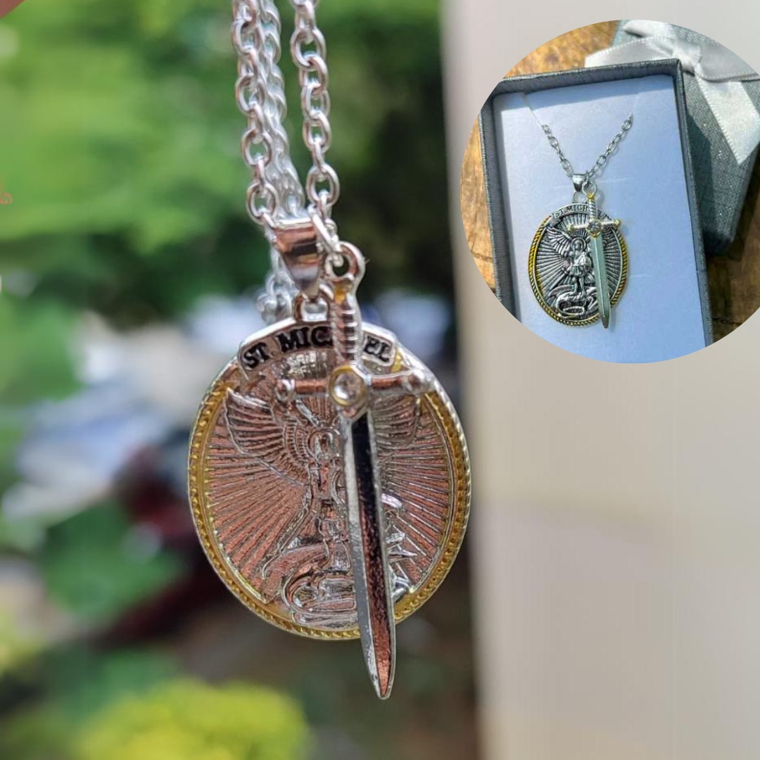 Miniatura 7 de Collar San Miguel Arcangel +CajaRegal SP