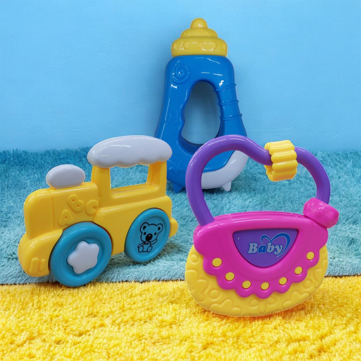 Miniatura 2 de Sonajeros Para Bebes x3 Juguete 551-2