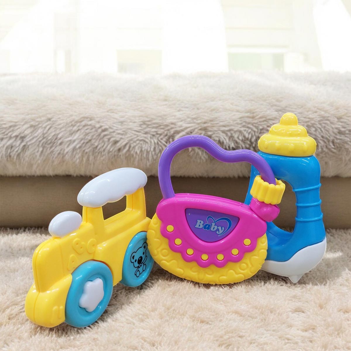 Sonajeros Para Bebes x3 Juguete 551-2