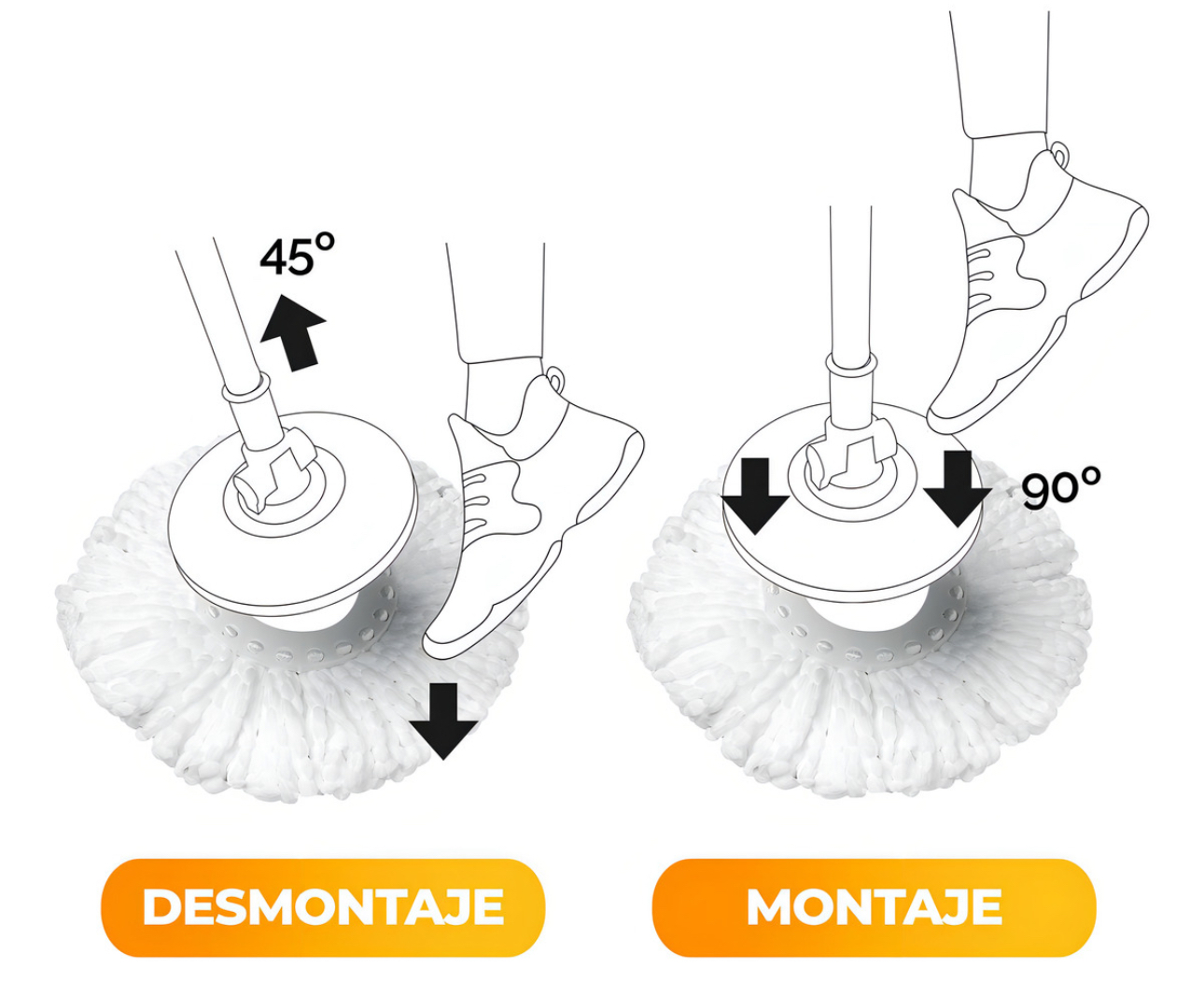 PALO COMPLETO PARA BALDE 360