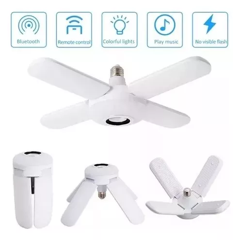 Miniatura 3 de Lampara Bombillo Parlante Bluetooth