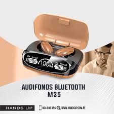 AUDIFONOS BLUETOOTH M35 CON ILUMINACION