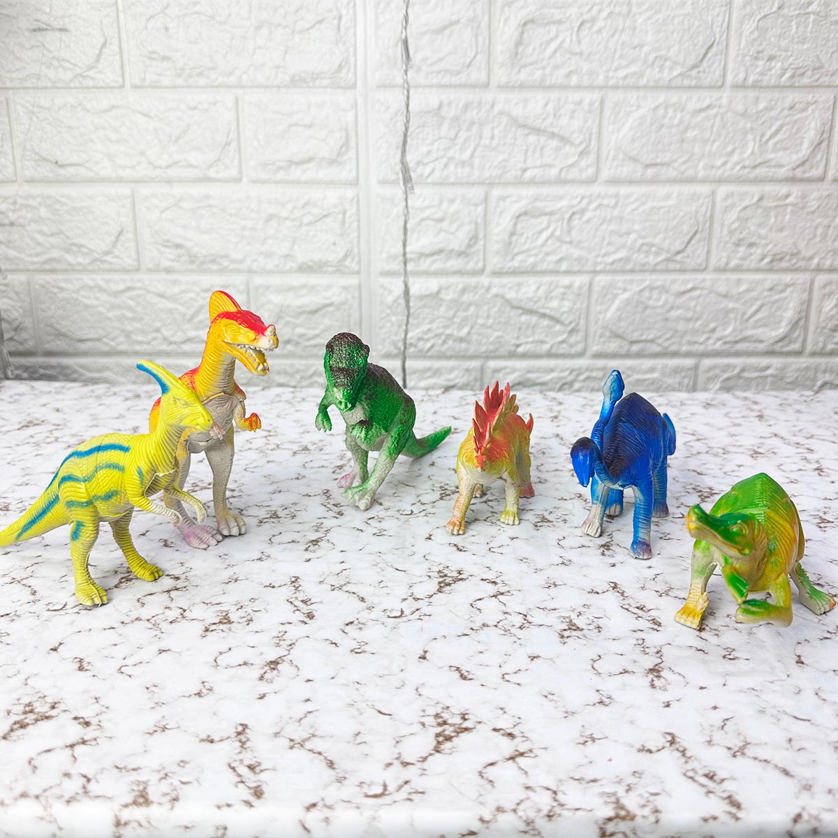 Miniatura 2 de Dinosaurios de Juguete x6 Niños 2887-3