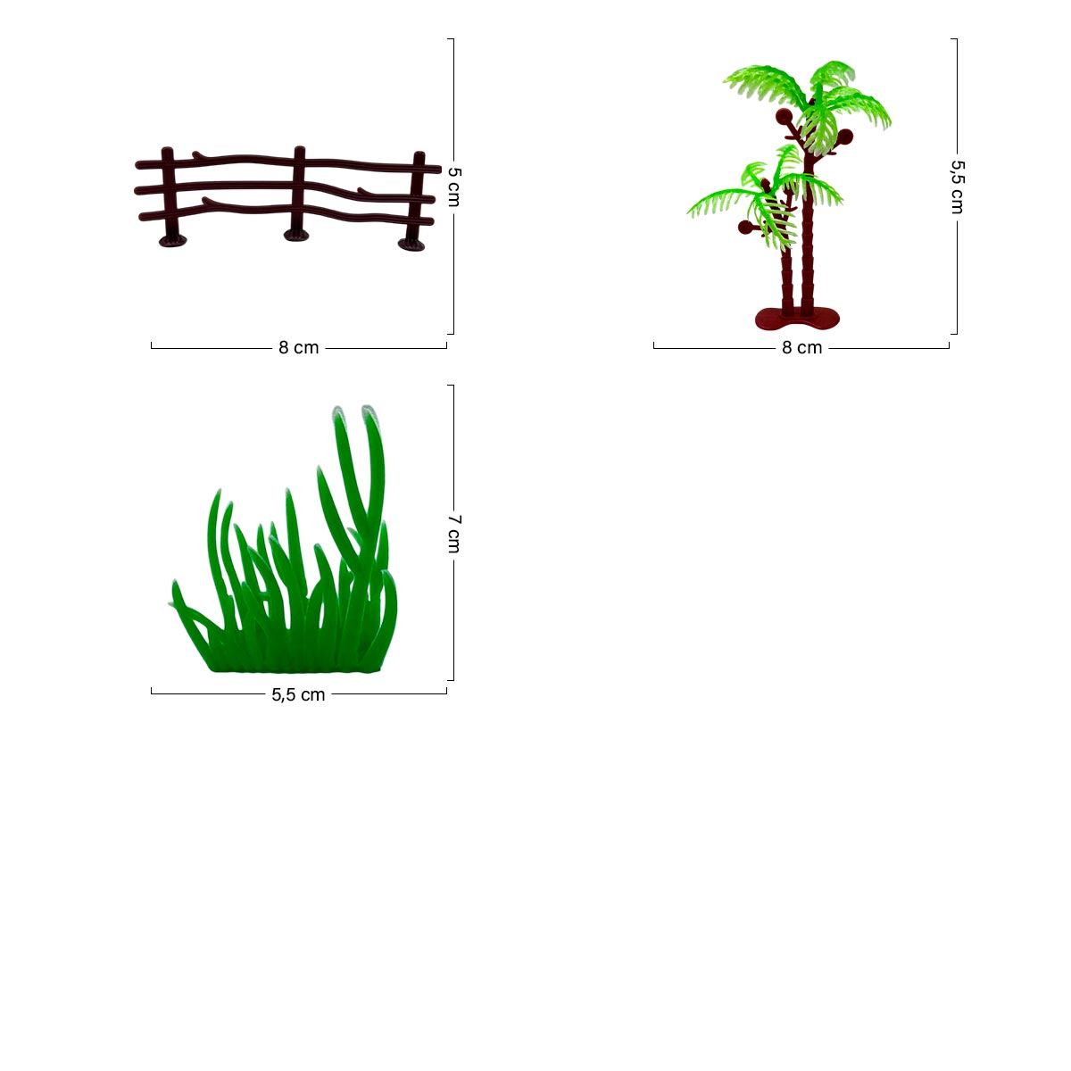 Miniatura 3 de Animales De Granja De Juguete x10 2887-5