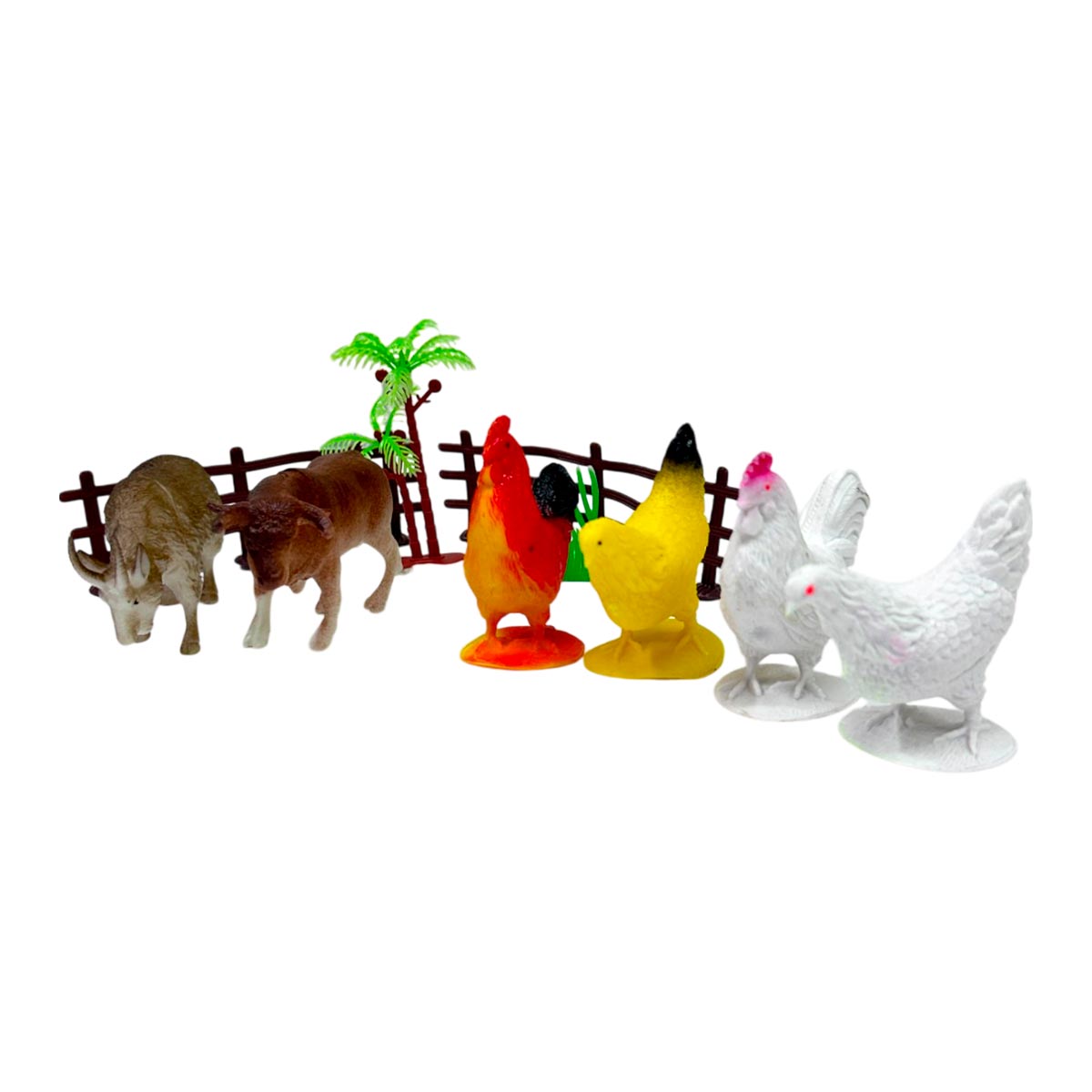 Miniatura 6 de Animales De Granja De Juguete x10 2887-5