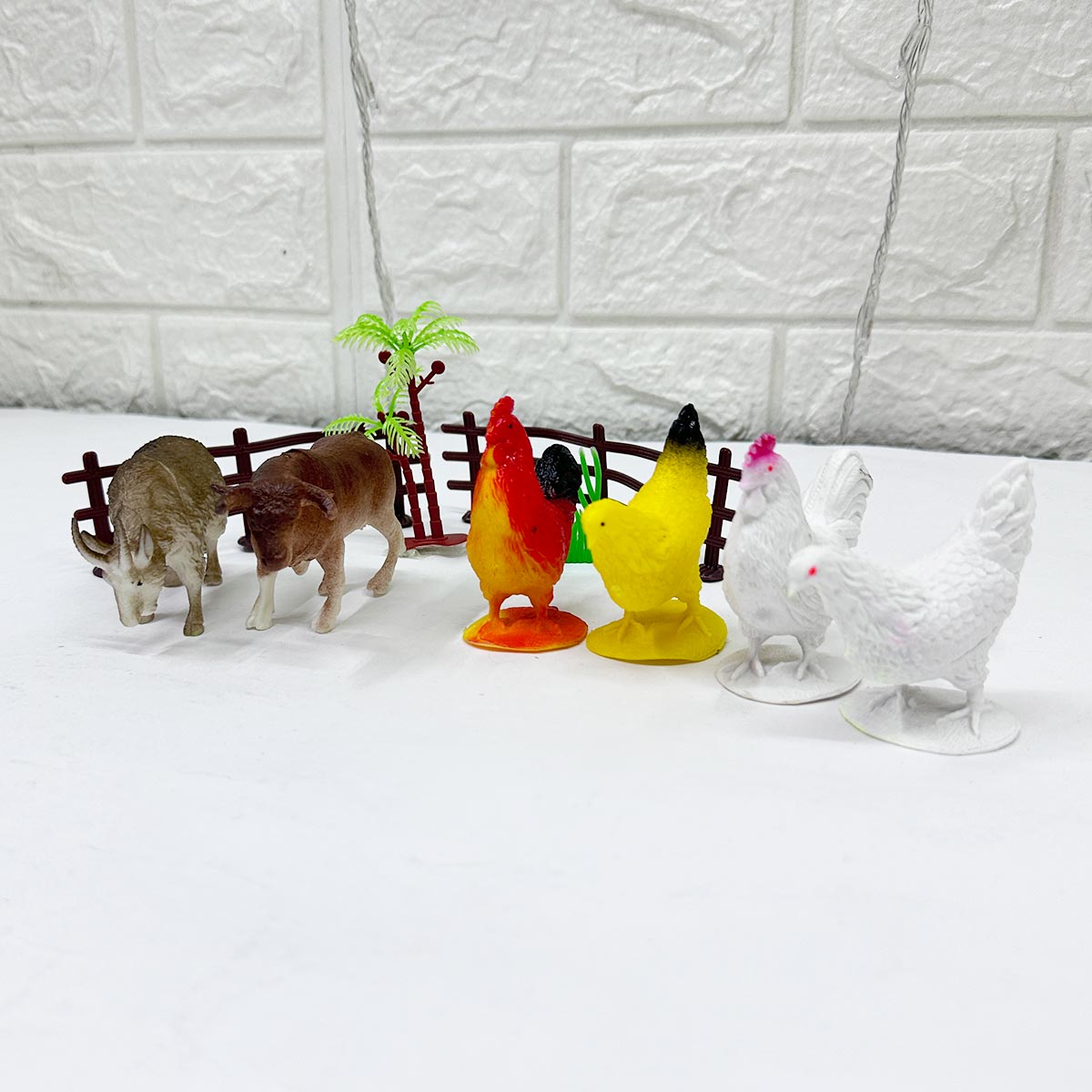 Miniatura 2 de Animales De Granja De Juguete x10 2887-5