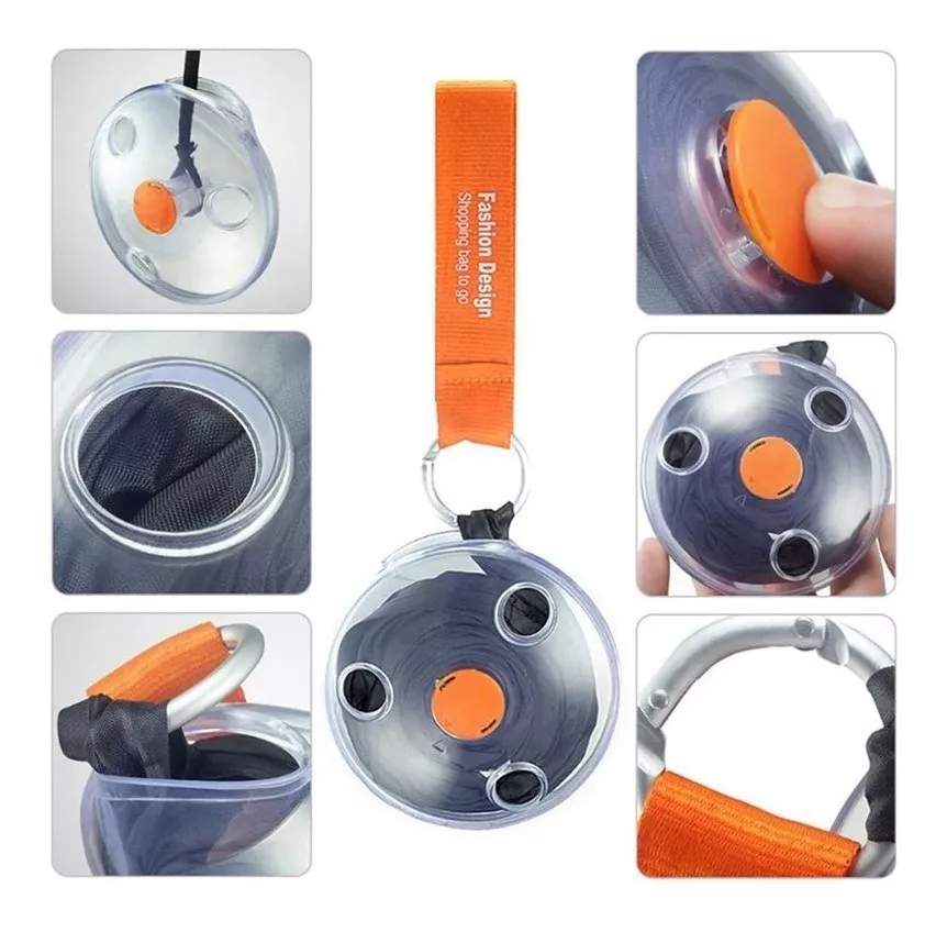 Miniatura 2 de Bolsa De Compras Plegable Enrollable