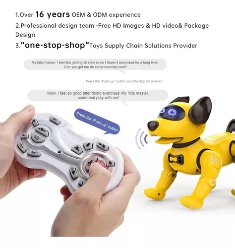 Perro Robot Interactivo Inteligente Cont