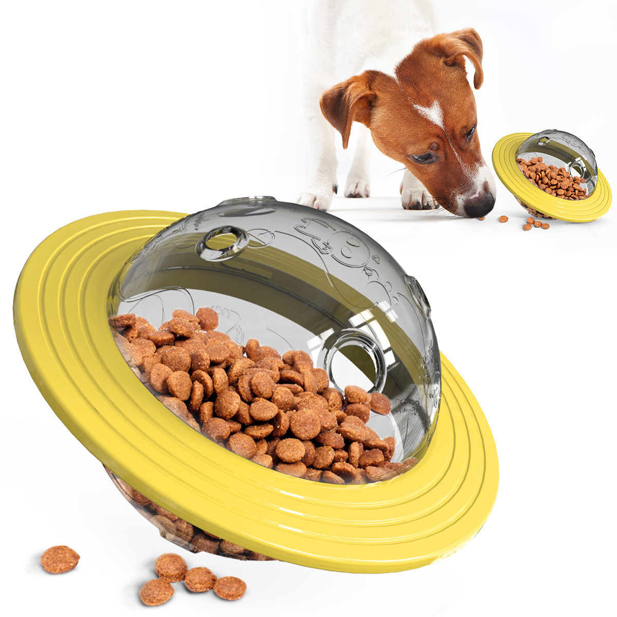 Dispensador De Alimentos Perro Frisbe