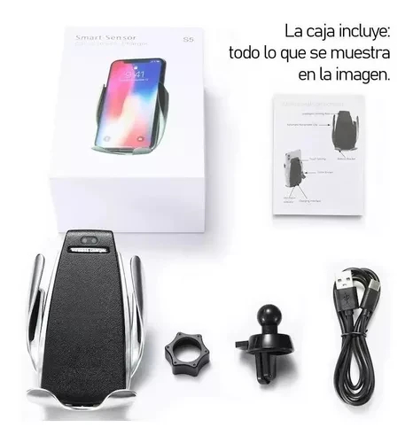 Holder magnético y cargador para carro