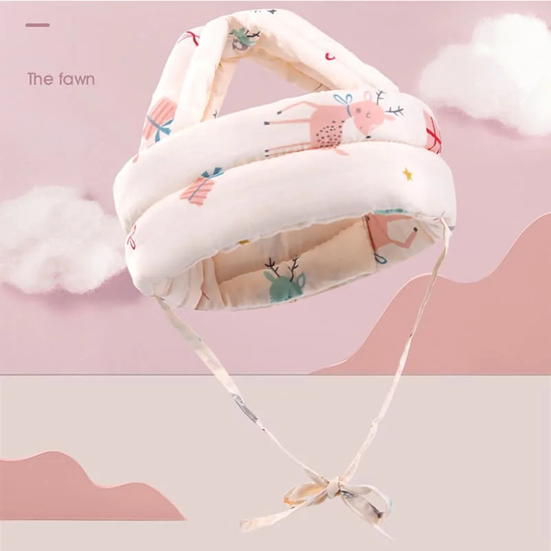 Casco de seguridad para bebe protector blanco