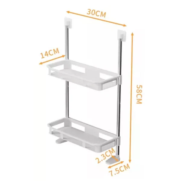 Miniatura 3 de Bandeja Organizadora Baño 2 Niveles