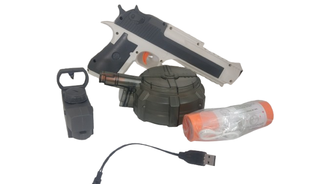 PISTOLA DE AGUA CON SILENCIADOR