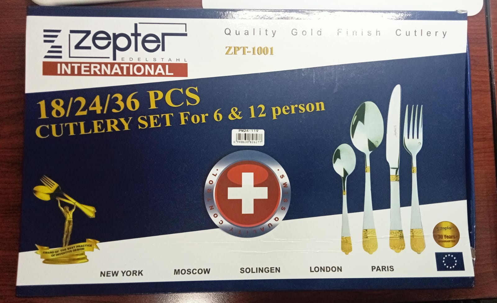 SET DE CUBIERTOS DE LUJO 24