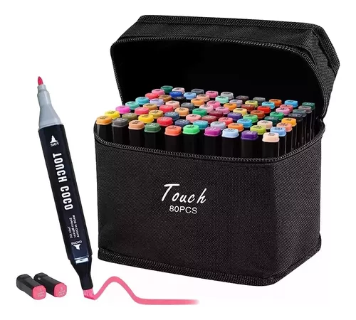 Miniatura 3 de Marcadores Doble Punta  80 PCS