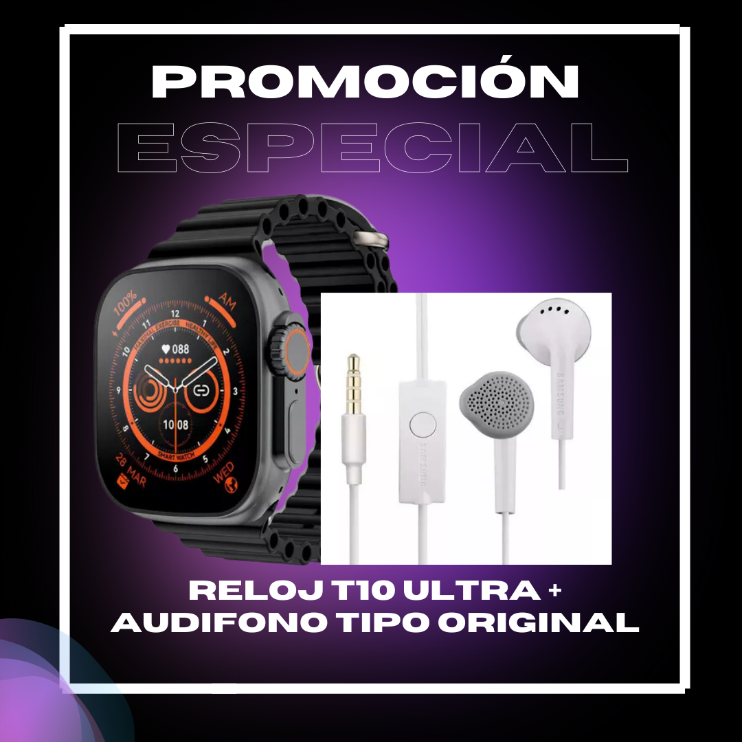SMART WATCH T10 ULTRA+AUD TIPO ORIGINAL