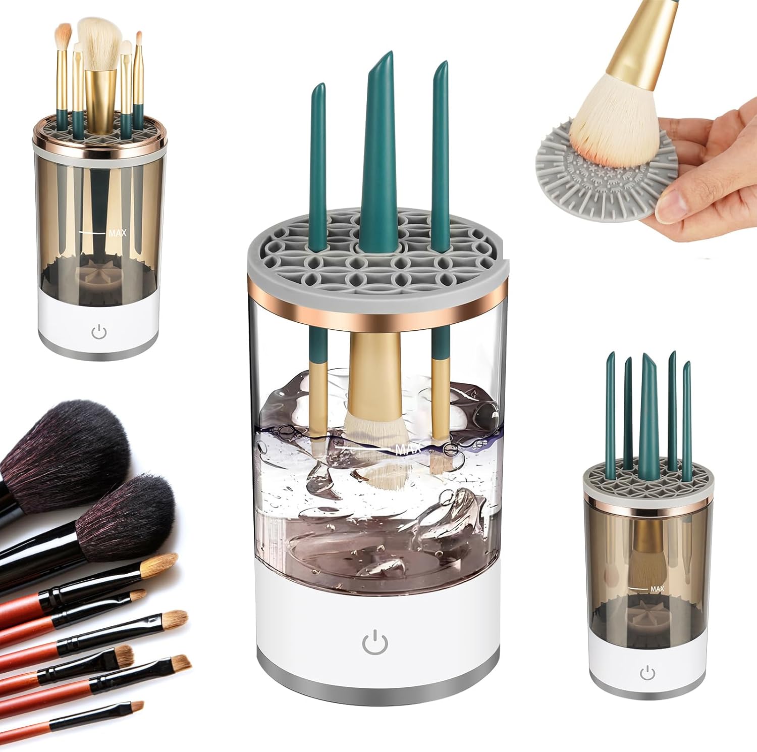 Miniatura 8 de Lavadora Automática Brochas Maquillaje