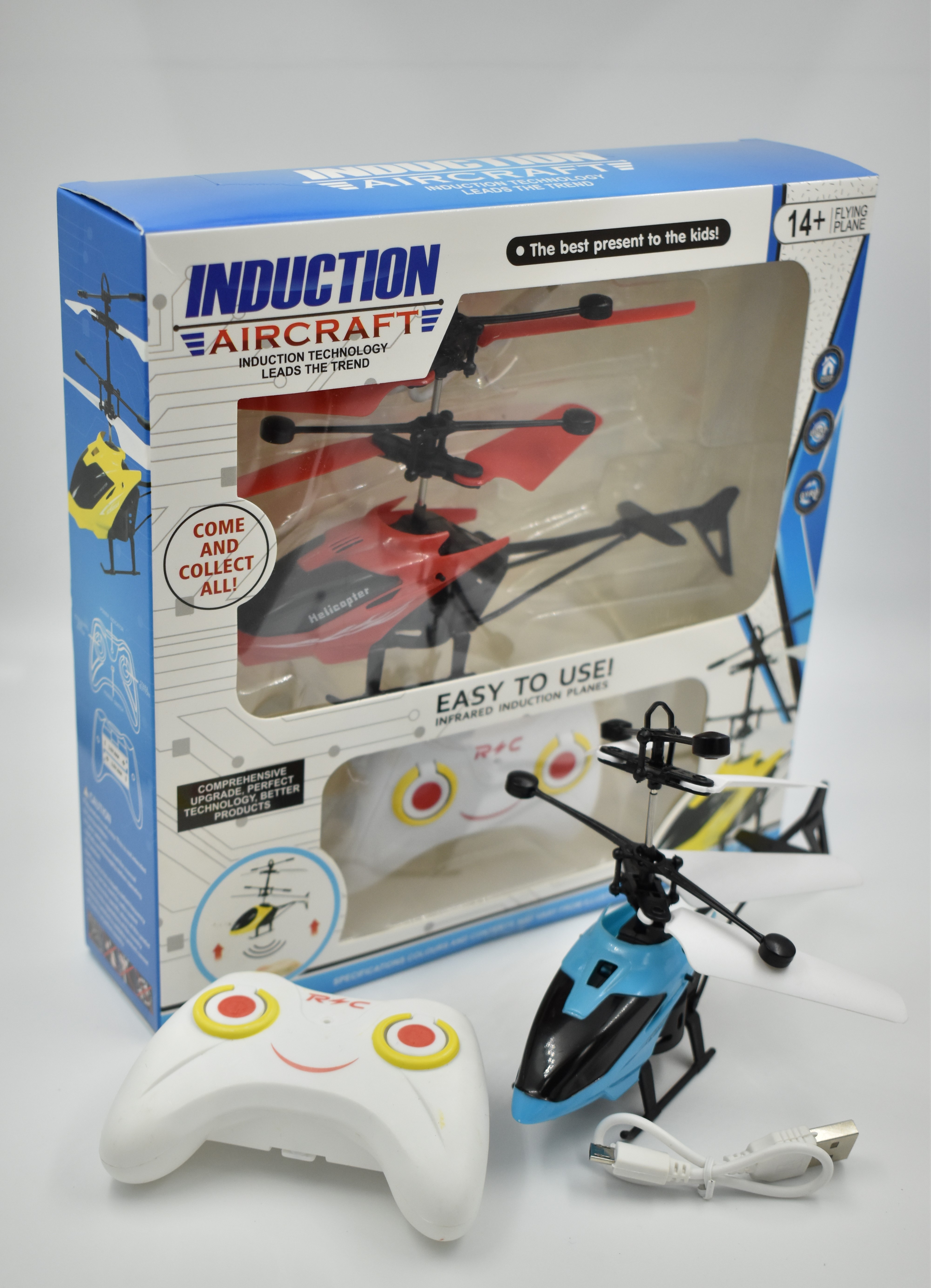 Miniatura 4 de Helicoptero Con Control Subida Y Bajada