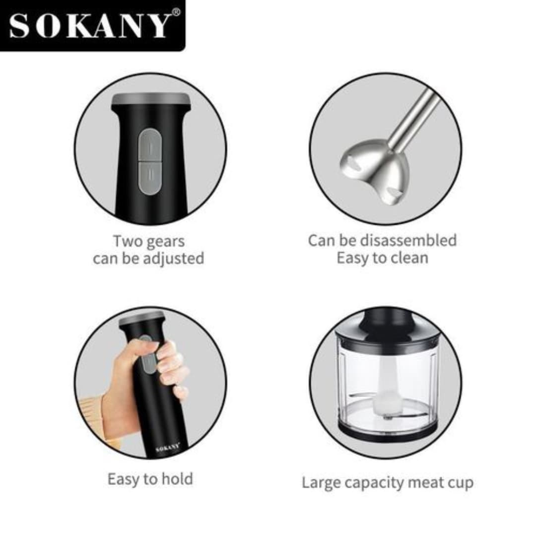 Miniatura 4 de Batidora De Mano 5 En 1 Sokany