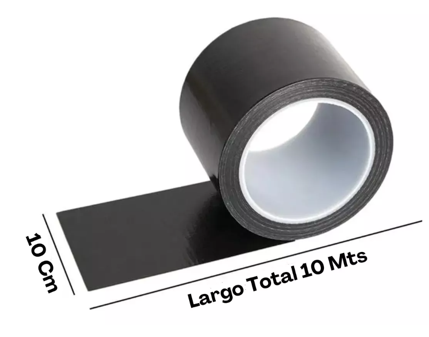 Miniatura 4 de Cinta Adhesiva Reparación Cuero 10cmX10m