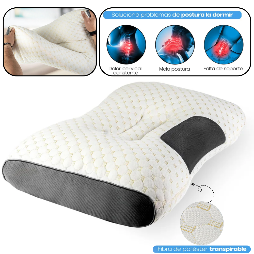 Almohada Ortopedica Cervical Para El Cue